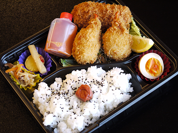 蟹と海老クリーム弁当